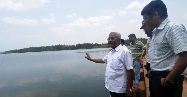 Lobo hints at dropping contractor of Thumbe dam