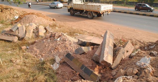 MCC begins to clear city of concrete debris
