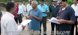 MLA J.R.Lobo along with DC inspects Kadri Park development works