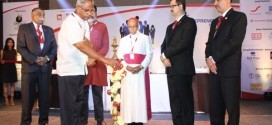 Bangalore Archbishop Moras, T V Mohandas Pai, J R Lobo inaugurate Entreprenet 2014