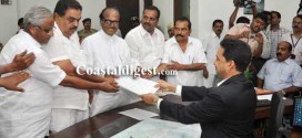 Poojary files nomination, says it's a straight fight between Cong and BJP in DK