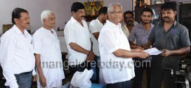 MLA Lobo campaigns for Poojary at Alake, New Chitra Talkies area