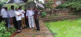 Mlore Karmbikere-Nature Pond Contaminated; MLA Lobo instructs Civic Body to Plug Drains