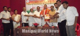 Mangalore D.K. National Students Union of India Unit Felicitates MLC Ivan D'Souza