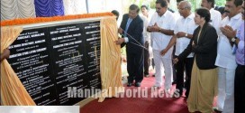 Mangalore High court Judge Bhakthavatsala lays foundation for Judicial Quarters