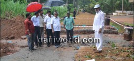 Mangalore J R Lobo inspects concretization, traffic diversions, pipeline works in city