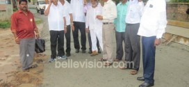 Mangalore MLA J R Lobo inspects concreting works, traffic diversions, water supply in city