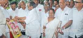District Congress Association pays tribute to Late Dr Ananthamurthy.