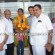 Grand welcome to Athlete M.R.Poovamma in Mangalore.