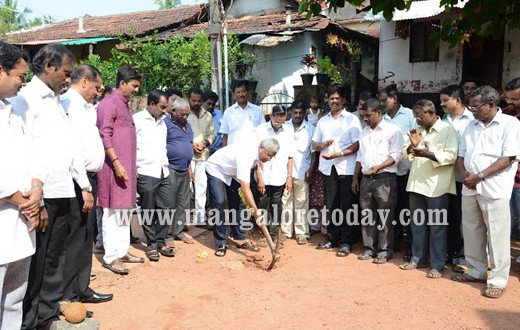 MLA J.R. Lobo lays foundation for Rs 2.31 cr worth road development projects