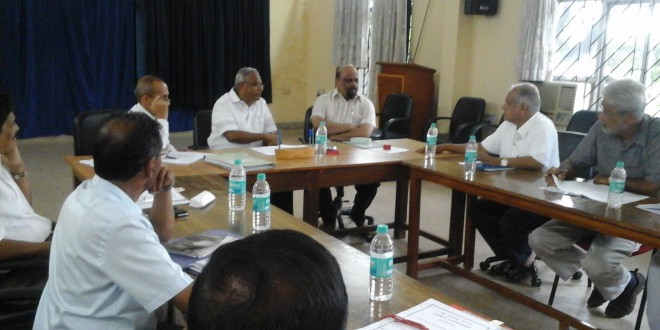 MLA J.R LOBO in Administrative Meeting at Pilikula.