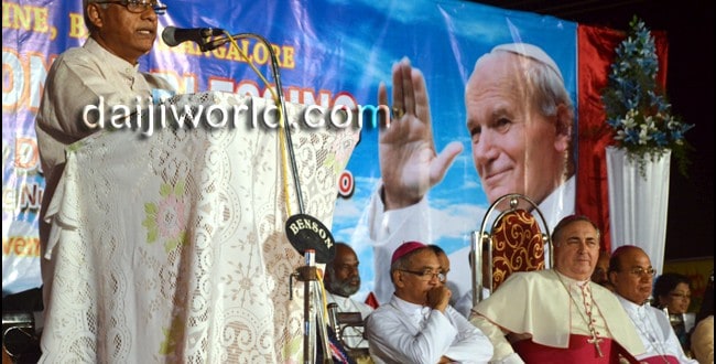 Mangaluru: Apostolic Nuncio inaugurates St John Paul II Shrine at Bajpe