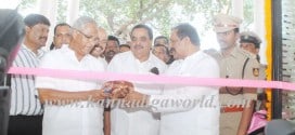 Home Minister K J George inaugurates Police Canteen and Police Samudaya Bhavan at Mangaluru.