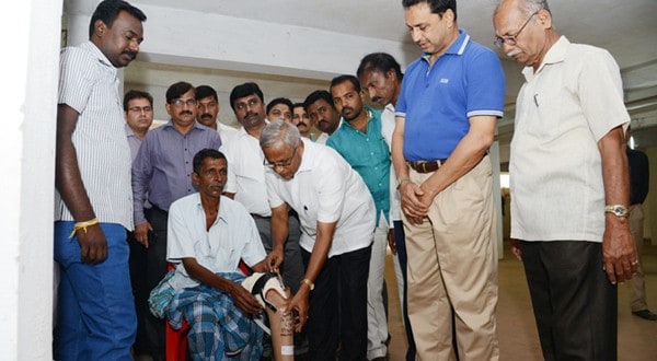 Mangaluru: Differently abled persons given free aid, appliances