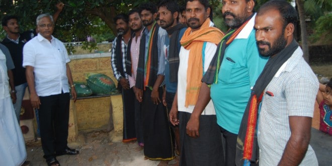 ಅಯ್ಯಪ್ಪ ಸ್ವಾಮಿಯ ಭಕ್ತಾದಿಗಳ ಶಿಬಿರಕ್ಕೆ ಭೇಟಿ