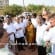 MCC commissioner inspects spot at Pumpwell for constructing modernized bus stand.