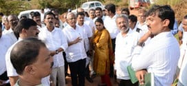 MCC Commissioner inspects land for new bus stand