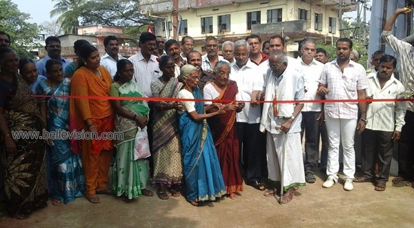 Mangaluru: MLA J R Lobo inaugurates concreted Subash Nagar Main Road in Port Ward