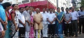 Mangaluru: J.R. Lobo performs Guddali Pooja for road works