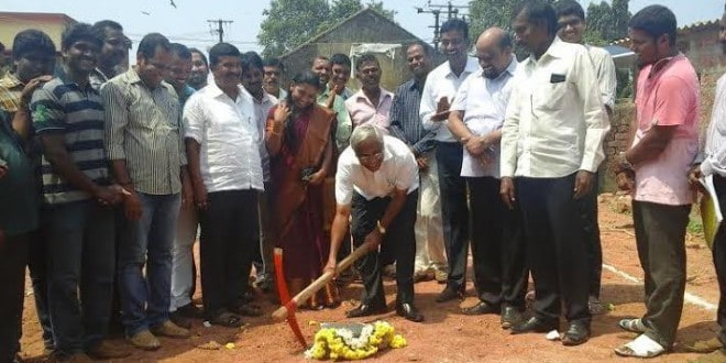 Mangaluru: MLA J R Lobo lays foundation for home for homeless at Kasaba Bengre
