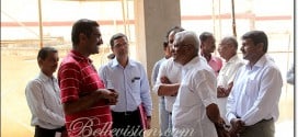 Mangaluru: MLA Lobo & DC Ibrahim review progress of building new Lady Goschen Hospital