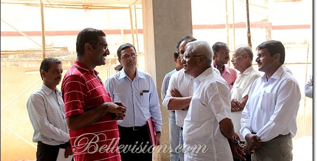 Mangaluru: MLA Lobo & DC Ibrahim review progress of building new Lady Goschen Hospital