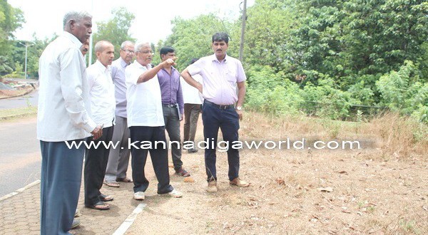 Developmental works at Pilikula Nisarga Dhama inspected by MLA JR Lobo