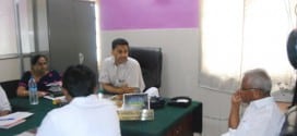 MLA Lobo, DC direct resumption of stalled construction work of new Lady Goschen Hospital