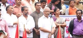 Mangaluru: MLA J R Lobo clarifies Ashraya Housing issue to protesters