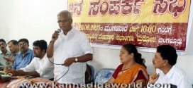 MLA JR Lobo addresses to the grievances of citizens in public meet.