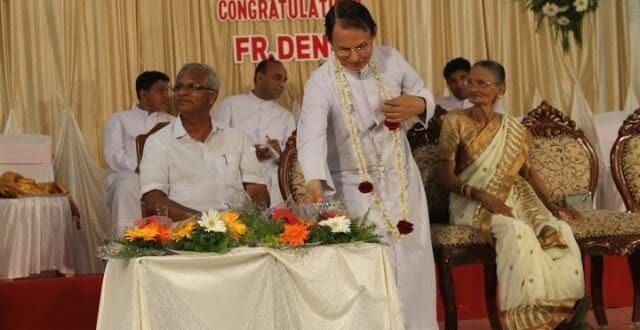Udupi : Silver Jubilee of Priestly Ordination of Rev Fr. Denis D'Sa PRO of Udupi Diocese celebrated