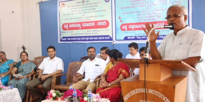 World Population and Blood Donors Day at Padua College