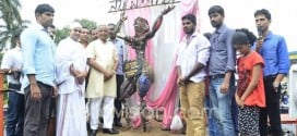 Mangaluru: MLA J R Lobo unveils model of scrap-metal made woman with cleanliness message