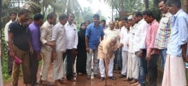 Mangaluru: MLA J R Lobo lays foundation for concreting road works in Bajal