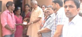M’luru: Youth Congress donates for medical treatment of ailing son
