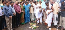 Mangaluru: MLA J R Lobo lays foundation for concreting road in Bolar @ Rs 38 lac