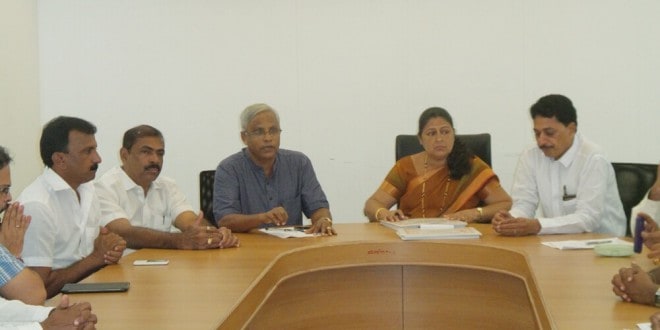 City corporation meeting - water crisis issue