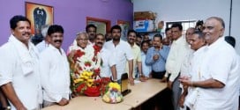 Shree Surya Narayana Temple felicitates MLA J R Lobo