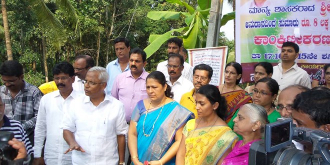 ರಸ್ತೆಗಳ ಅಭಿವೃದ್ಧಿ ಎಂದರೆ ಊರಿನ ಅಭಿವೃದ್ಧಿ - ಶಾಸಕ ಲೋಬೊ