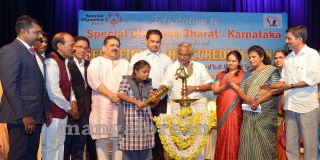 MLA J R Lobo Felicitates Special Olympics Bharat-Karnataka for National Accreditation