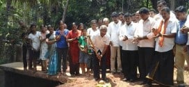 Mangaluru: Foundation laid for barrier wall at Bajjody, Prem Nagar