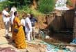 Mangaluru: MLA J R Lobo inspects flooding at Bajal underpass