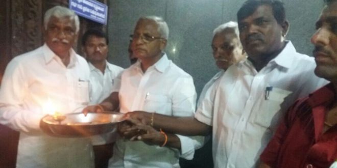 ವಿಜಾಪುರದ ಕೂಡಲ ಸಂಗಮ ದೇವಾಲಯಕ್ಕೆ ಶಾಸಕ ಜೆ.ಆರ್.ಲೋಬೊ ಭೇಟಿ