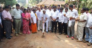 1.5 ಕೋಟಿ ರೂಪಾಯಿ ವೆಚ್ಚದಲ್ಲಿ ಕಾಂಕ್ರೀಟಿಕರಣಕ್ಕೆ ಶಾಸಕ ಜೆ.ಆರ್.ಲೋಬೊ ಶಿಲಾನ್ಯಾಸ