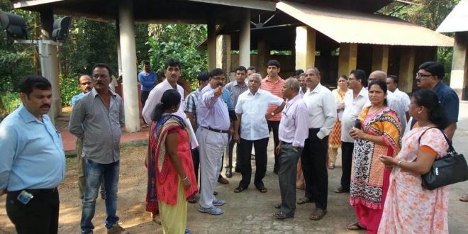 Mangaluru: MLA J R Lobo advises civic officials to develop Nandigudda crematorium as model