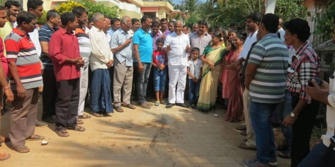 ವಾಸುಕಿನಗರಕ್ಕೆ 20 ಲಕ್ಷ ರೂಪಾಯಿ ವೆಚ್ಚದಲ್ಲಿ ಕಾಂಕ್ರೀಟ್ ರಸ್ತೆ : ಲೋಬೊ