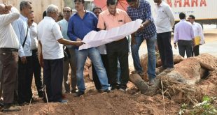 ಹೆದ್ದಾರಿ ಕಾಮಗಾರಿ ಪರಿಶೀಲನೆ ಮಾಡಿದ ಶಾಸಕ ಜೆ.ಆರ್.ಲೋಬೊ