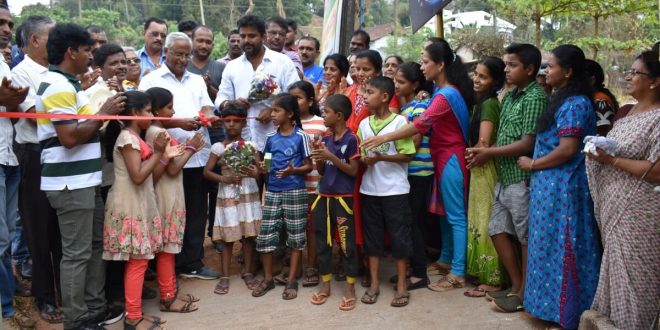 ನಾಗೋರಿ ಅಡ್ಡ ರಸ್ತೆಗೆ ಕಾಂಕ್ರೀಟಿಕರಣ ಉದ್ಘಾಟನೆ: ಜೆ.ಆರ್.ಲೋಬೊ