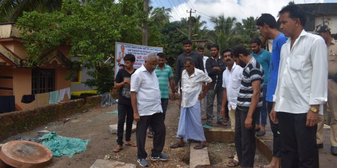 2 ಕೋಟಿ ವೆಚ್ಚದ ಬಜಾಲ್ ಕಲ್ಲಕಟ್ಟೆ ರಸ್ತೆಯ ಪ್ರಗತಿ ವೀಕ್ಷಿಸಿದ ಶಾಸಕ ಜೆ.ಆರ್.ಲೋಬೊ