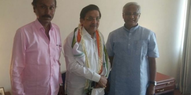 ರಾಜ್ಯ ಯೋಜನೆ ಮತ್ತು ತಂತ್ರಜ್ನಾನ ಸಚಿವರಾದ ಎಂ.ಆರ್.ಸೀತಾರಾಂ ಅವರನ್ನು ಶಾಸಕ ಜೆ.ಆರ್.ಲೋಬೊ ಭೇಟಿ